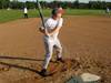 Scheck at plate